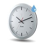 Bodet time & sport - Profil 940e A MN 24V, Heure Minute, chiffres, cadran blanc, IP 55