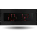 Bodet time & sport - Style II 10 indépendante 240V rouge encastrée