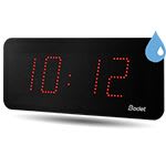 Bodet time & sport - Style II 10 IP55 Afnor 240V rouge