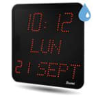 Bodet time & sport - Style II 7D IP55 IND 240V rouge