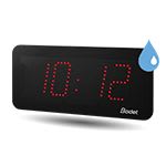 Bodet time & sport - Style II 7 IP55 Afnor 240V rouge