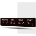 Bodet time & sport - Style II 6 villes 5H WIFI 240V blanche