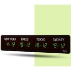 Bodet time & sport - StyleII 3 villes 5H IND 240V verte