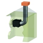 Polytropic - Sortie Toiture S/M - Sortie toiture montage avec tuile pour Indoor S/M