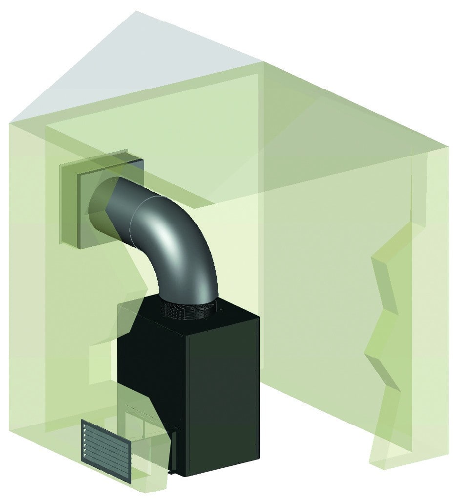 Polytropic - Angle/traversant XM - Sortie Angle ou traversant pour Indoor XM