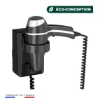 Jvd - Sèche-Cheveux Clipper noir + support PR MT