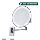 Jvd - Miroir Cosmos lumineux bras tubulaire