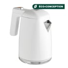 Jvd - Bouilloire Diva 1L blanche double paroi et poignée SwitchSafe©