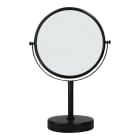 Jvd - Miroir FIESTA Noir Mat sur pied