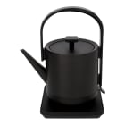 Jvd - Bouilloire JVD Oriental 0,6L, base 360°, arrêt auto, acier inox 304 noir mat.