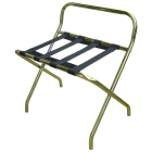 Jvd - Rack bagage RACK dosseret métal doré