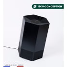 Jvd - Purificateur d'air professionnel Shield Noir Mat, fabriqué en France.