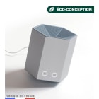 Jvd - Purificateur d'air personnel Shield Compact Bleu Saphir, fabriqué en France.