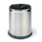 Jvd - Corbeille Inox satiné 10L double paroi