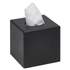 Jvd - Sanibox boîte mouchoirs carrée noire mat