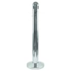 Jvd - Cendrier Tubulaire sur pied 3L Inox avec toit