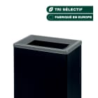 Jvd - Couvercle gris pour collecteur métal de tri 60L