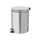 Jvd - Poubelle à pédale 5L en Inox finition miroir