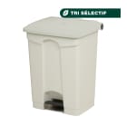 Jvd - Container 45L blanc couvercle blanc