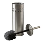 Jvd - Balai Brosse WC + Support Inox brossé