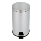 Jvd - Collecteur à pédale 20L Inox miroir