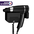 Jvd - Sèche-Cheveux BRITTONY noir + support frontal base