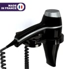 Jvd - Sèche-Cheveux ALTEO noir + Support universel
