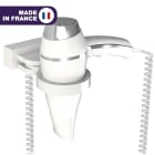 Jvd - Sèche-Cheveux ALTEO blanc + Support universel