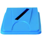 Jvd - COUVERCLE bleu "papier" collecteur 60/80L