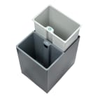 Jvd - CORBEILLE tri rectangulaire 2 bacs