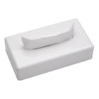 Jvd - SANIBOX boîte mouchoirs rect. blanche