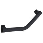 Jvd - METIS Gamme PMR barre coudée 46 Gris anthracite