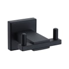 Jvd - ARGO patère double noir mat