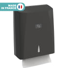 Jvd - YALISS Distributeur Essuie-mains noir mat