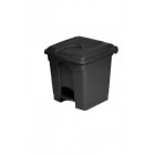 Jvd - CONTAINER 30L noir plastique recyclé