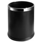 Jvd - CORBEILLE ronde 10L noire double paroi