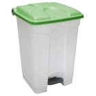Jvd - CONTAINER 45L blanc couvercle vert