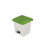 Jvd - CONTAINER 30L blanc couvercle vert