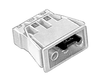 Wieland - loquet de verrou. ST18 snap-in noir