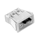 Wieland - loquet de verrou. ST18 snap-in noir