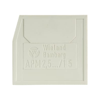 Wieland - cloison finale apm 2,5 f. / 15