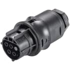 Wieland - embase RST20i4 femelle à vis M16 Noir