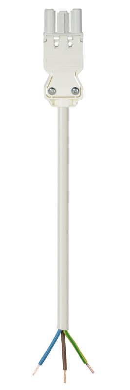 Wieland - cordon GST18i3 4m F/- 1,5² HO5Z1Z1F Blanc ss halogène (Eca)