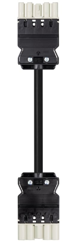 Wieland - Cordon GST18i5 M/F12m HO5Z1Z1F 5G2,5 gris ss halogène (Eca)