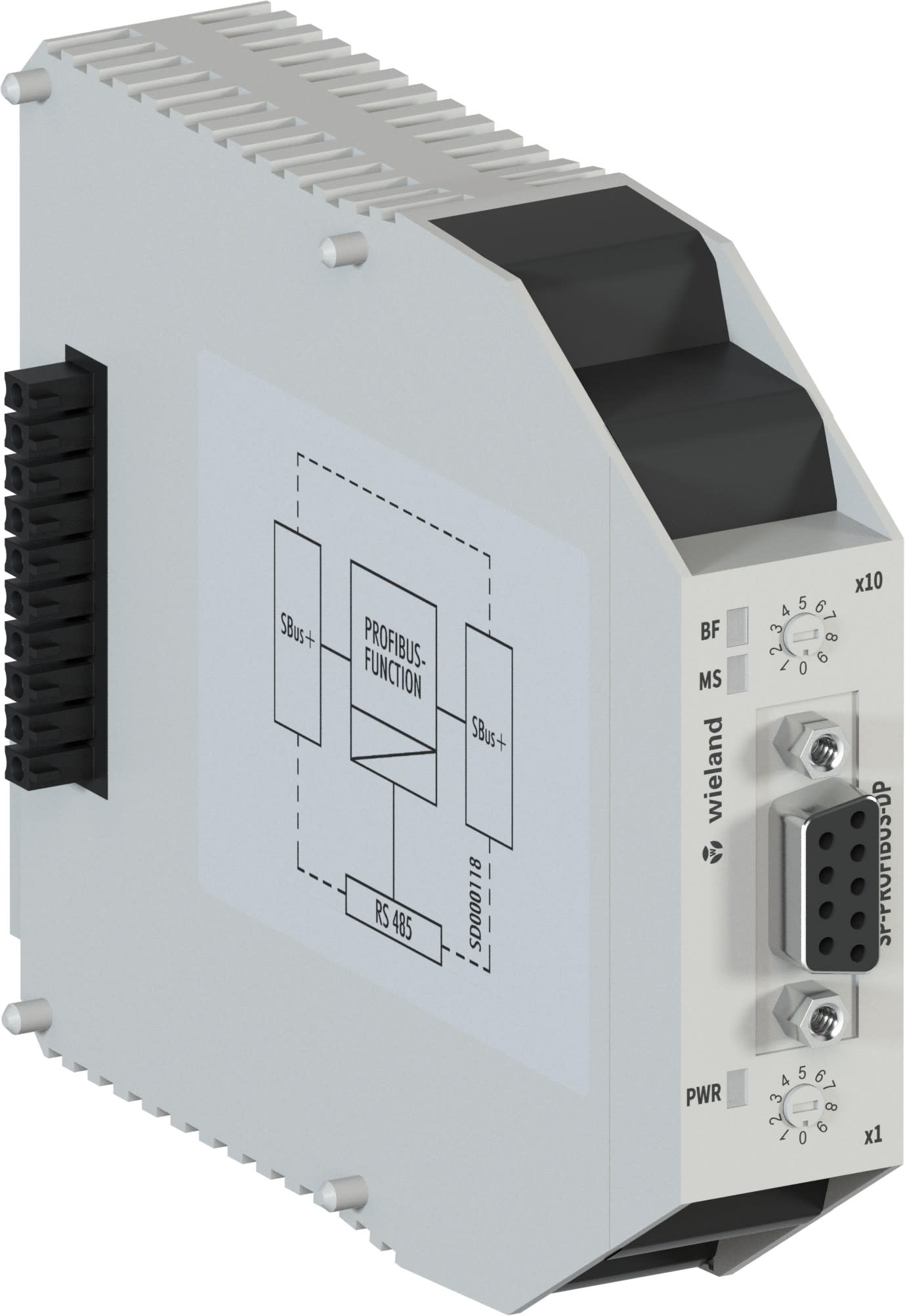 Wieland - bus de terrain protocole PROFIBUS-DP, SP-PROFIBUS-DP