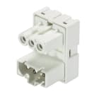 Wieland - coupleur intermédGST15i3z 1p1u w blanc