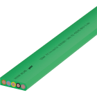 Wieland - câble plat 5G10 pvc vert