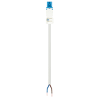 Wieland - cordon GST15i2 4m f-- 1,52 HO5VVf bleu clair 50V (Eca)