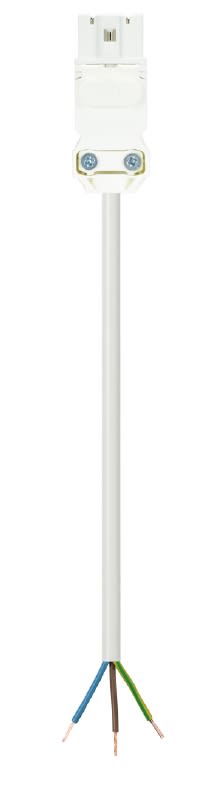 Wieland - cordon GST15i3 1m m/- 1,5² HO5VVf blanc (Eca)