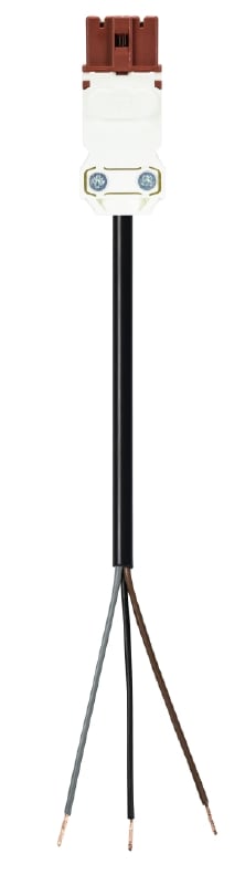 Wieland - Cordon GST15i3 10m M/- 1,5² HO5VVF marron (Eca)